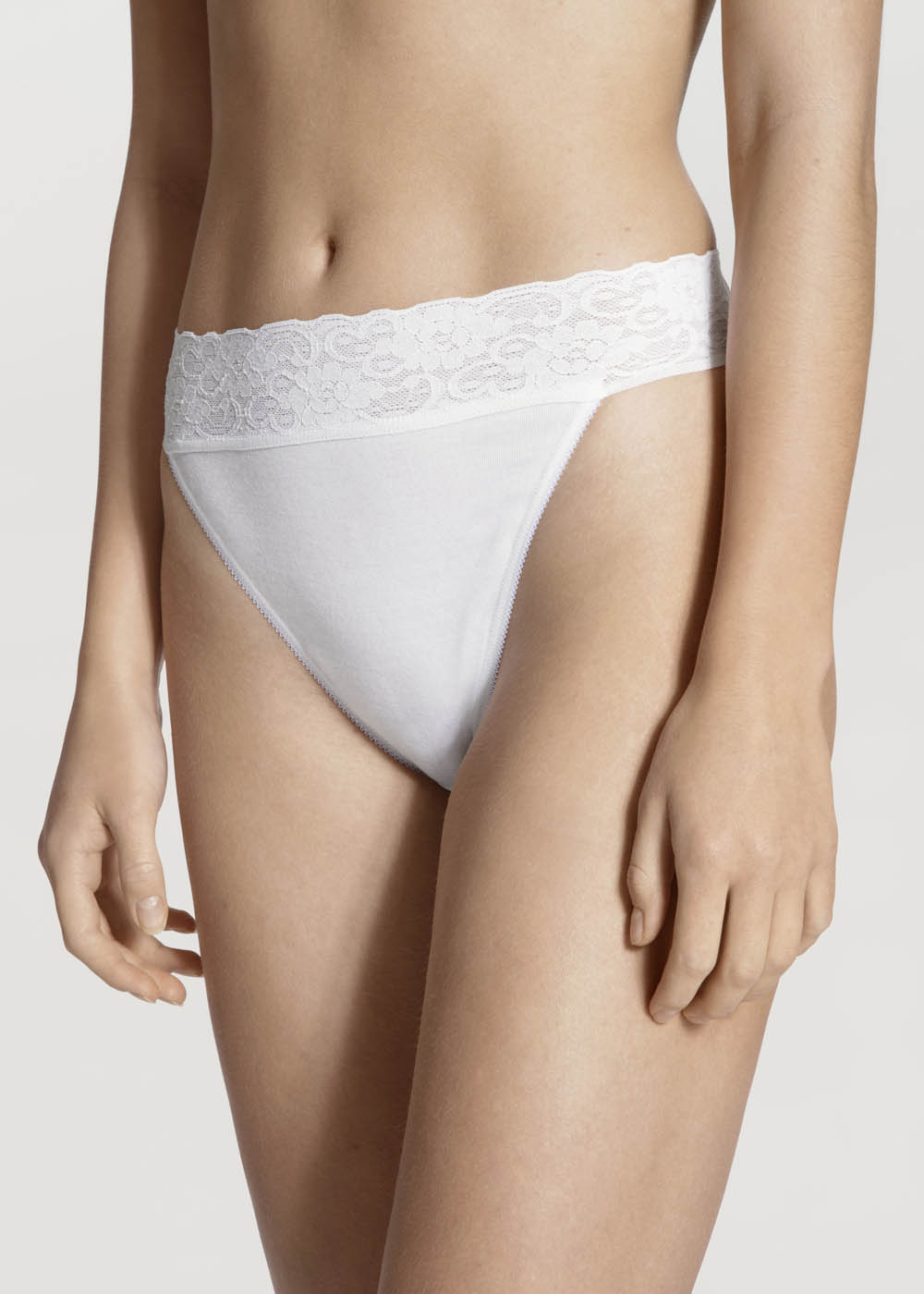 Slip chancr Taille Haute Calida White