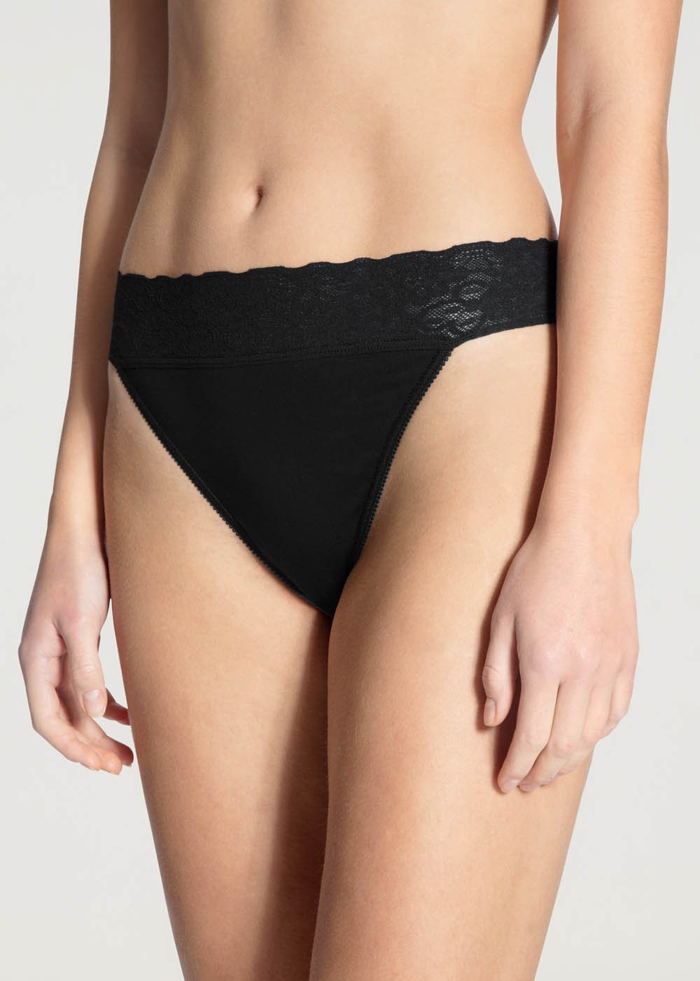 Slip chancr Taille Haute Calida Black