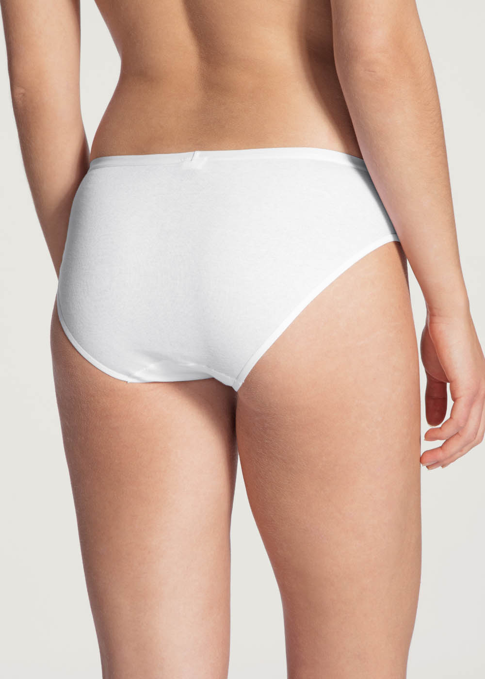 Slip Taille Basse Calida White