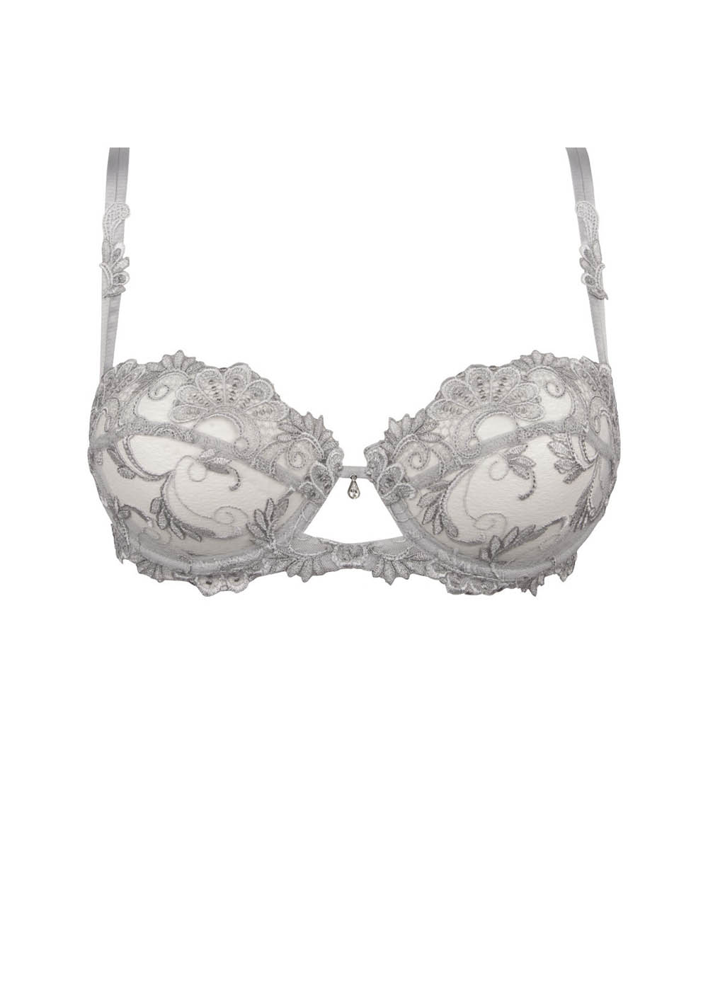 Soutien-gorge push-up Lise Charmel Dressing Floral (Blanc)