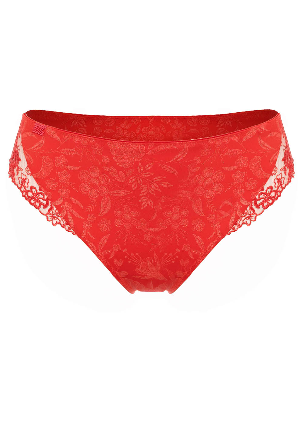 Slip Ulla Dessous Rouge Coquelicot