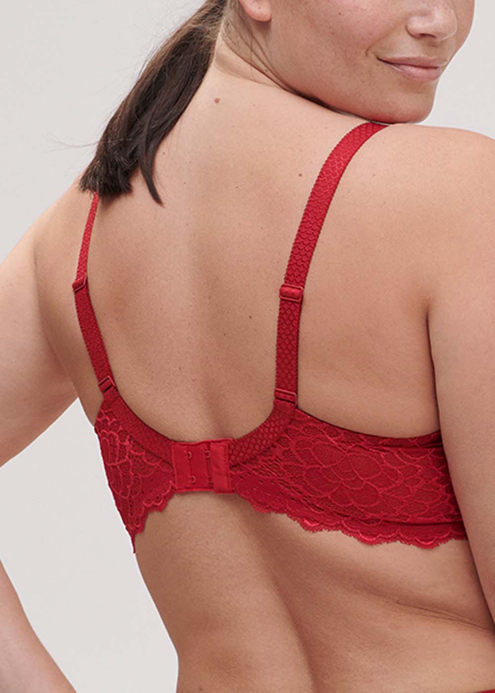 Soutien-gorge Padd Spacer avec Armatures Simone Prle Rouge Tango