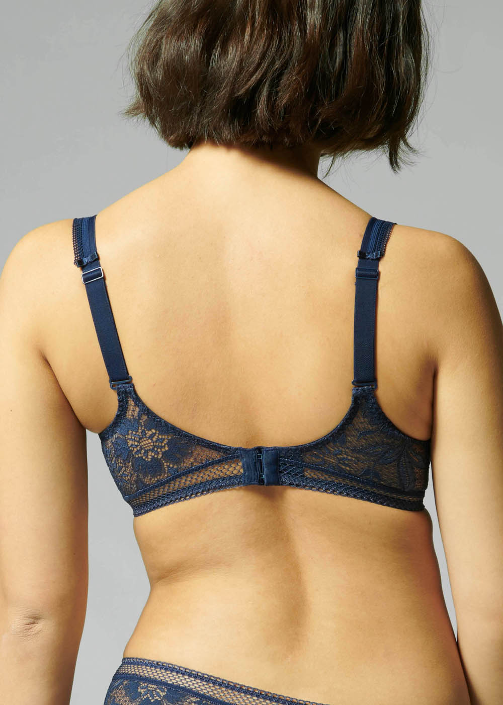 Soutien-gorge avec Armatures Simone Prle Bleu Nuit