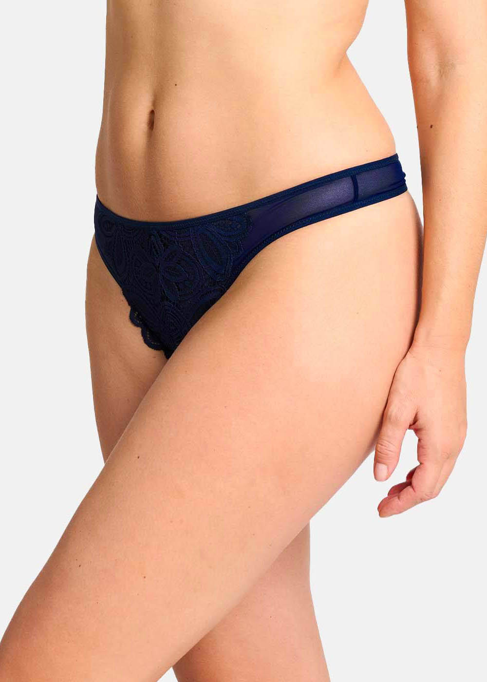 String Sans Complexe Bleu Marine