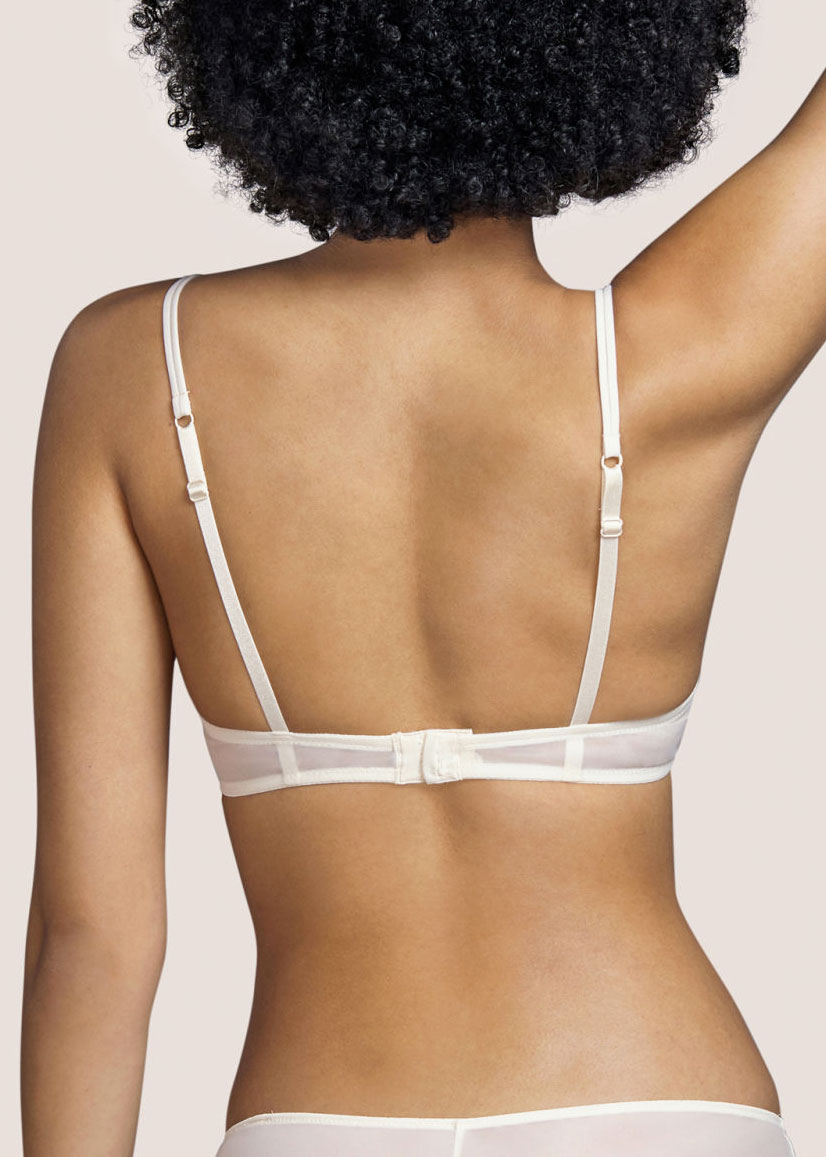 Soutien-gorge Rembourr Dcollet Profond Andres Sarda Vintage Naturel