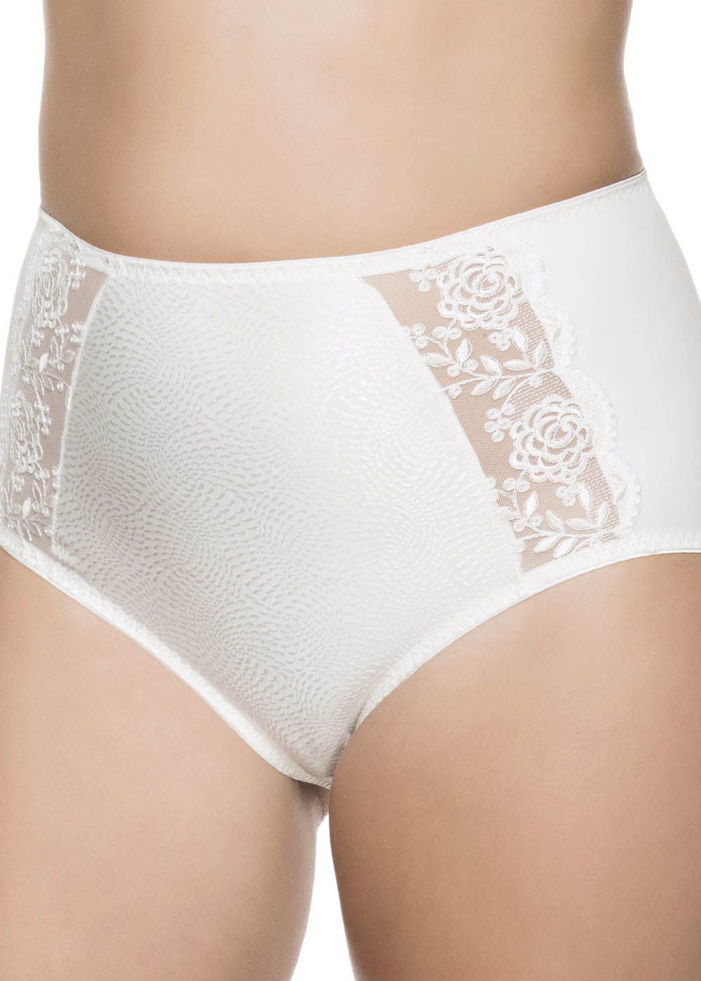 Culotte Gainante ecru noir bisque violet