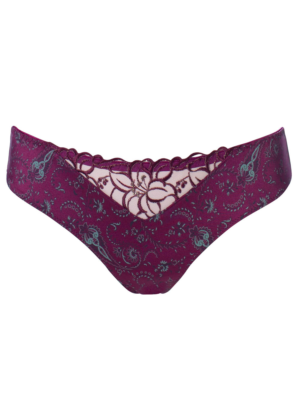 String Ulla Dessous Bourgogne