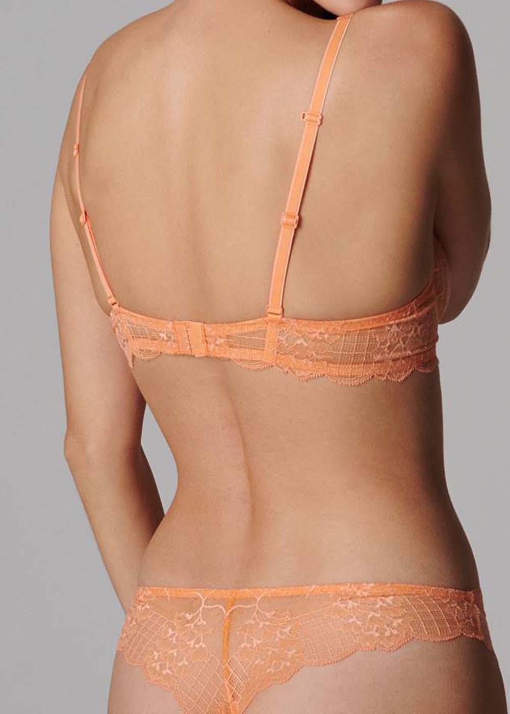 Soutien-gorge Corbeille avec Armatures Simone Prle Abricot