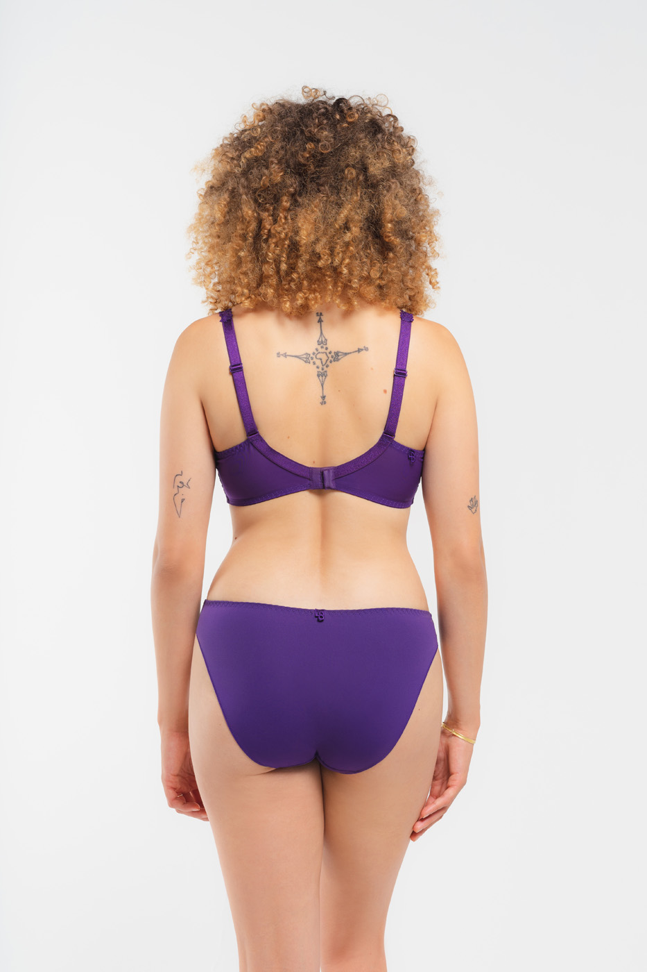 Soutien-gorge Emboitant avec Armatures Louisa Bracq Violet