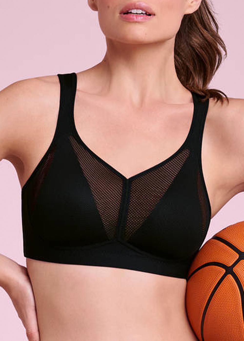 Soutien-gorge de sport pour prothse Anita Care  Noir