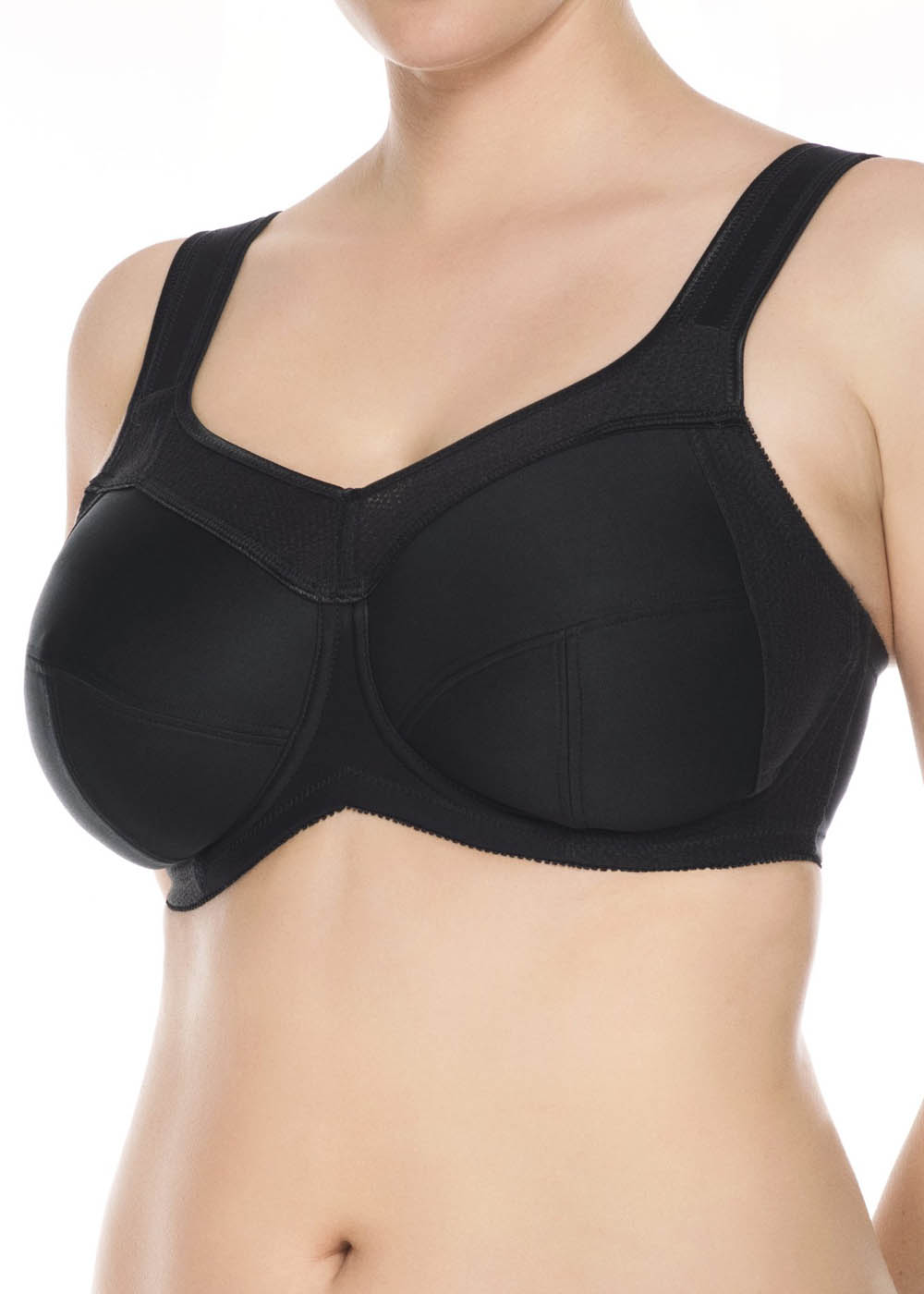 Soutien-gorge de Sport avec Armatures Ulla Dessous Noir