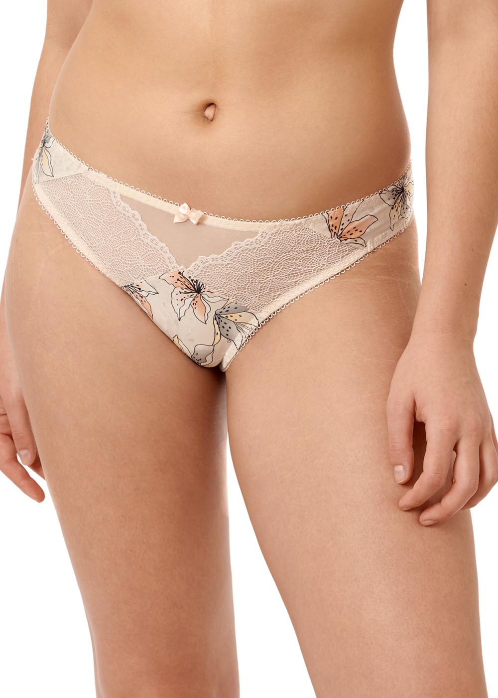 Slip Sans Complexe Imprime Lys Pastel