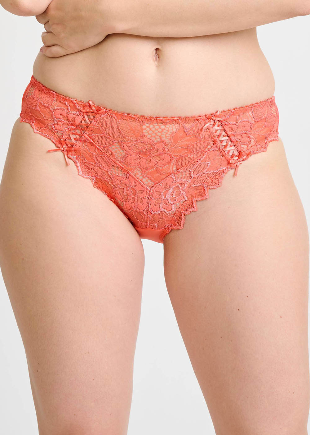 Slip Sans Complexe Orange Corail