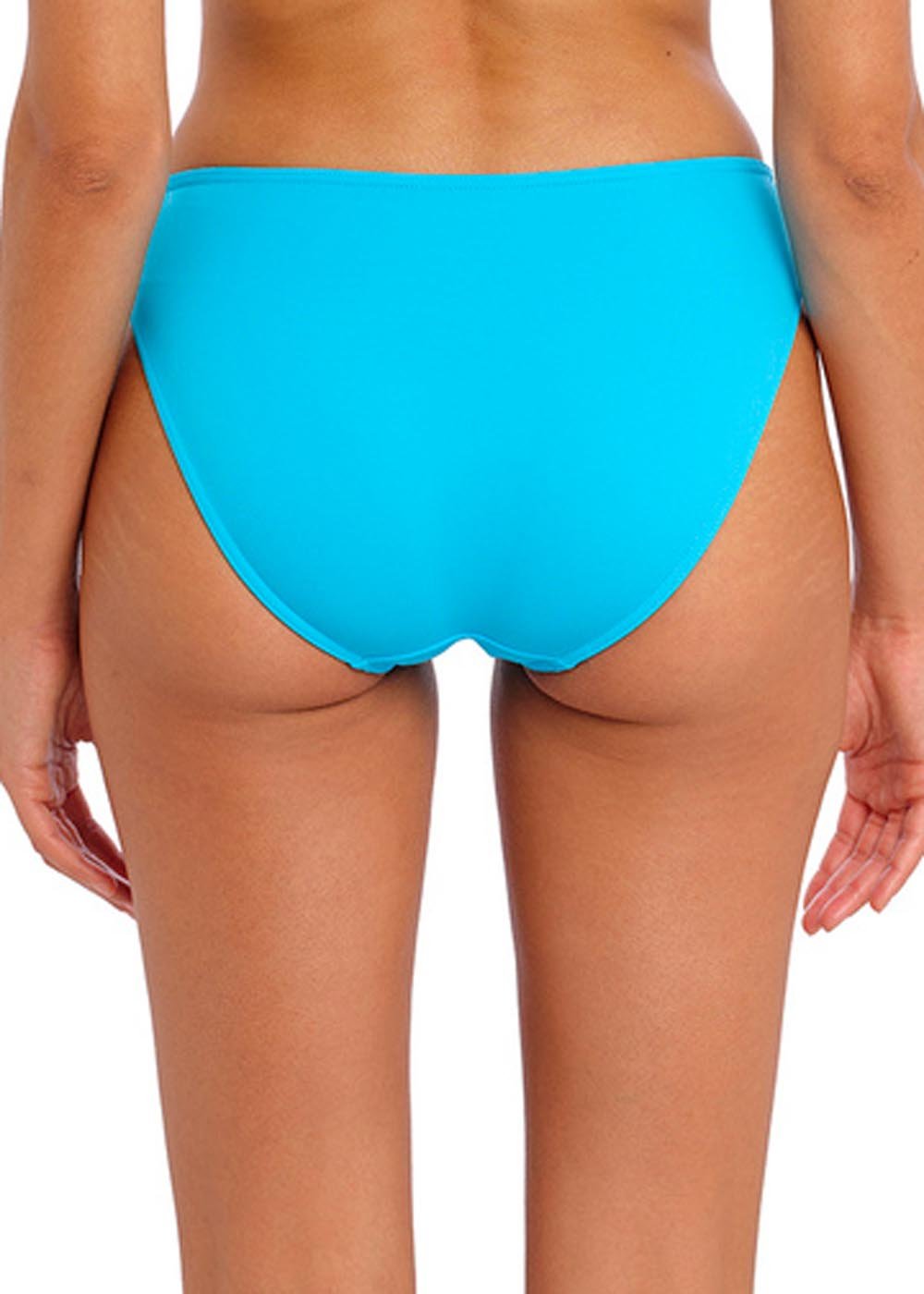 Bikini Culotte Taille Haute Maillots de Bain Freya  Plain Turquoise