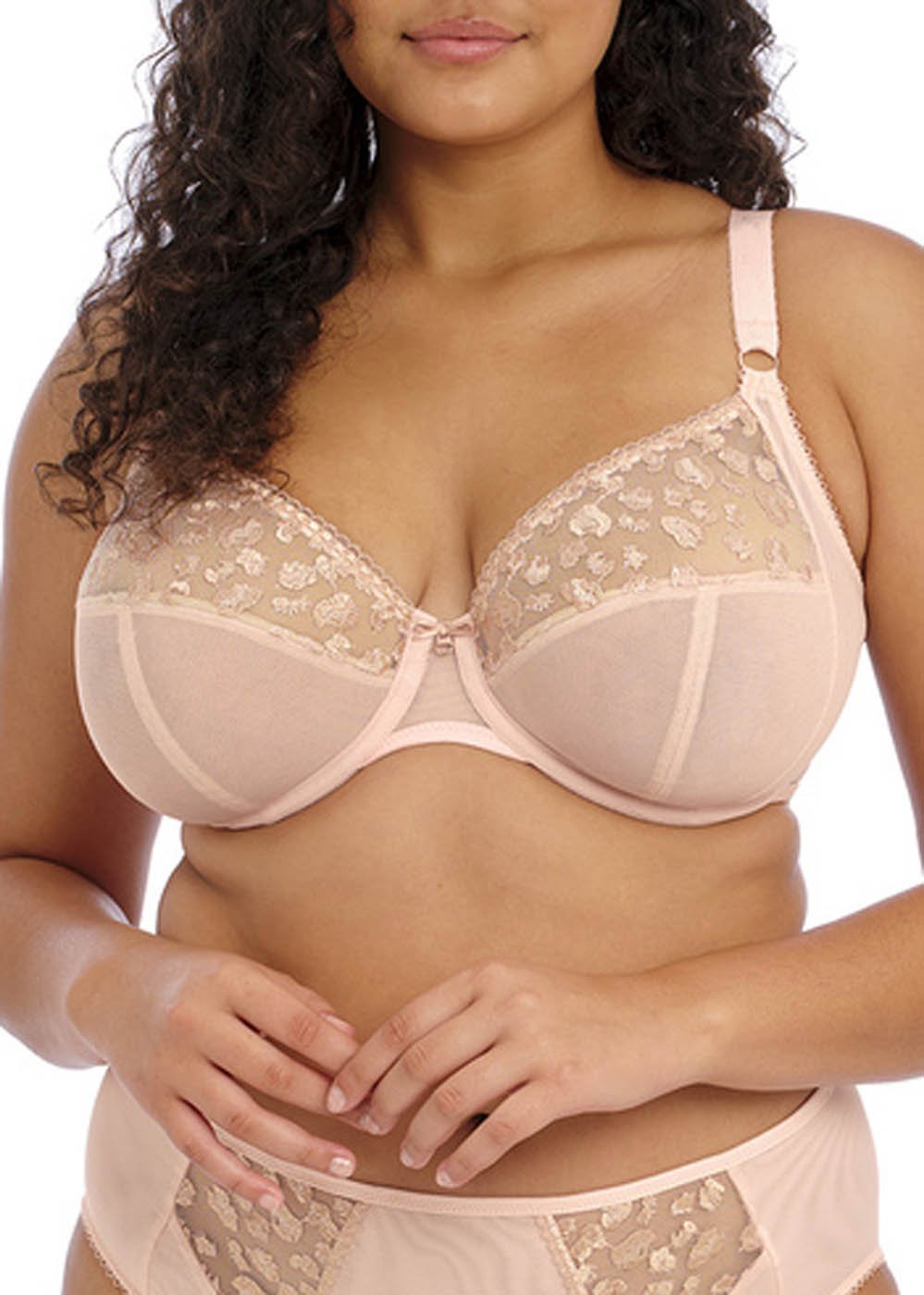 Soutien-Gorge Plunge sans basque Elomi Pale Blush