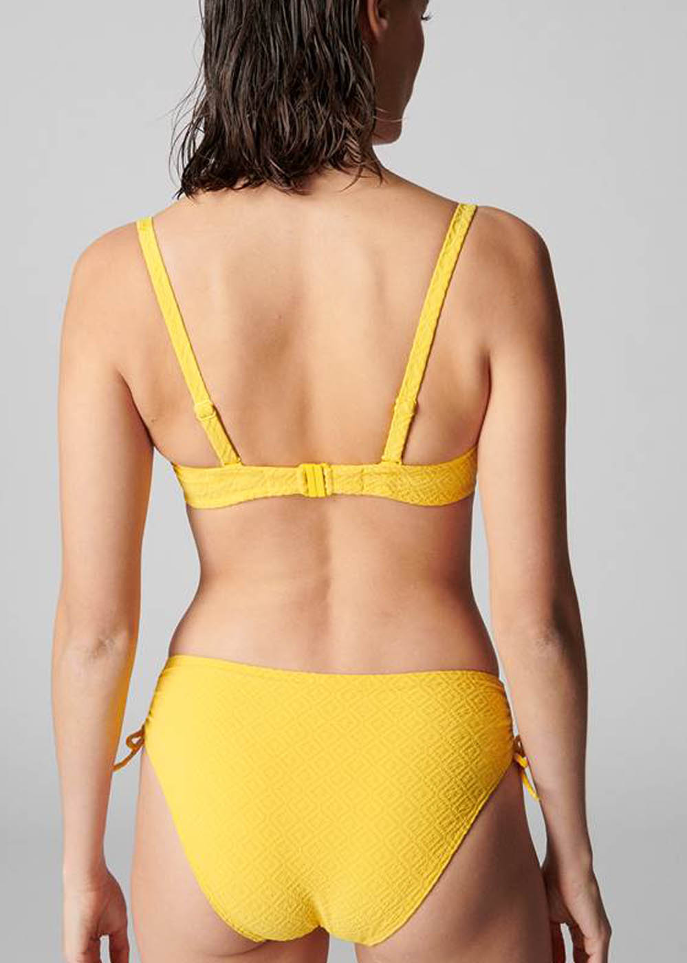 Soutien-Gorge Bandeau Maillots de Bain Simone Prle Jaune Mimosa