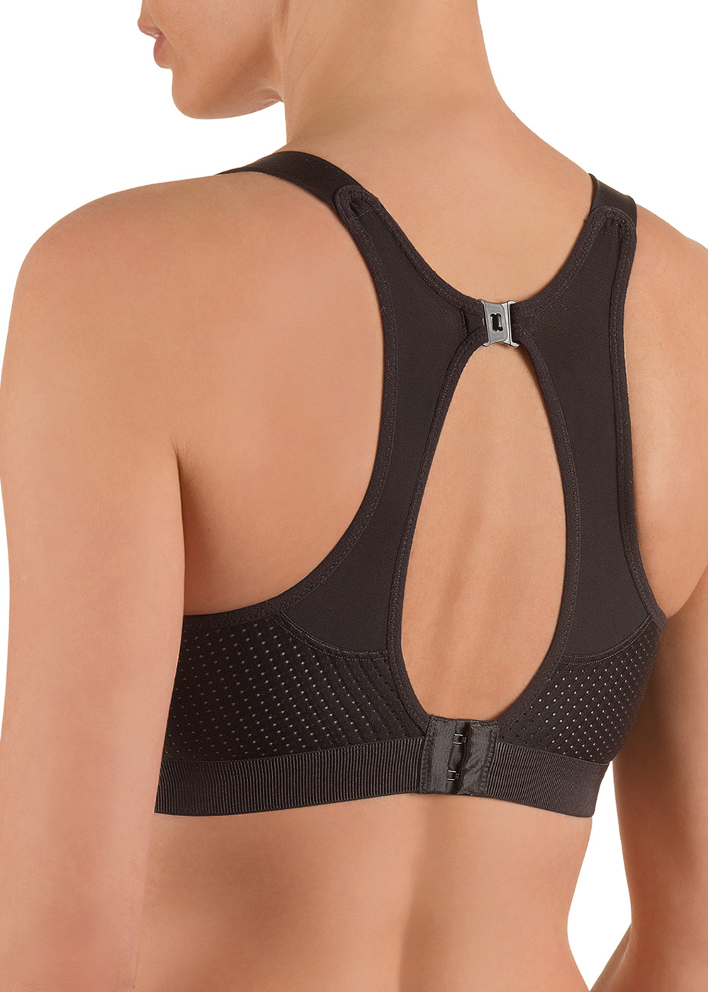 Soutien-gorge de Sport sans Armatures Conturelle Anthracite