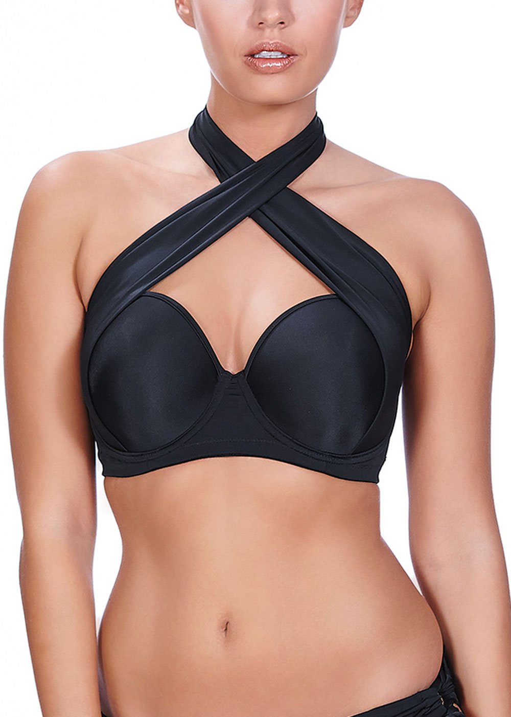 Soutien-gorge Bandeau Maillots de Bain Freya  Black