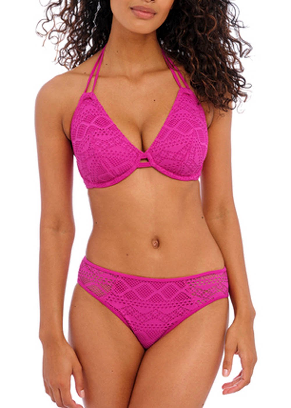 Soutien-gorge Armatures Tour de Cou Maillots de Bain Freya  Orchid