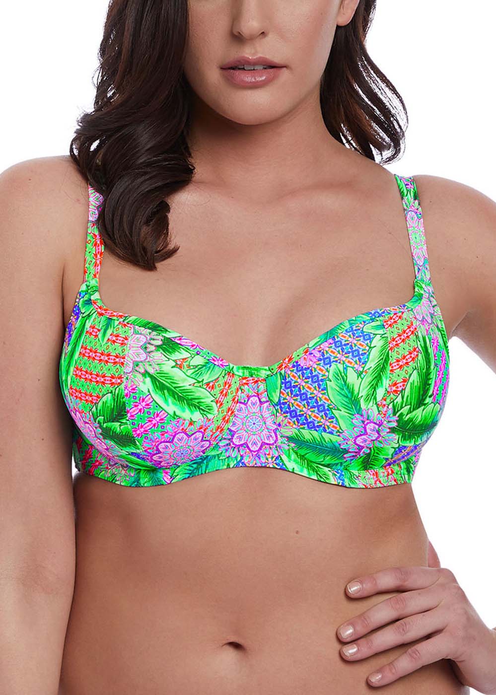 Soutien-gorge Armatures Dcollet Coeur Padd Maillots de Bain Freya  Multi