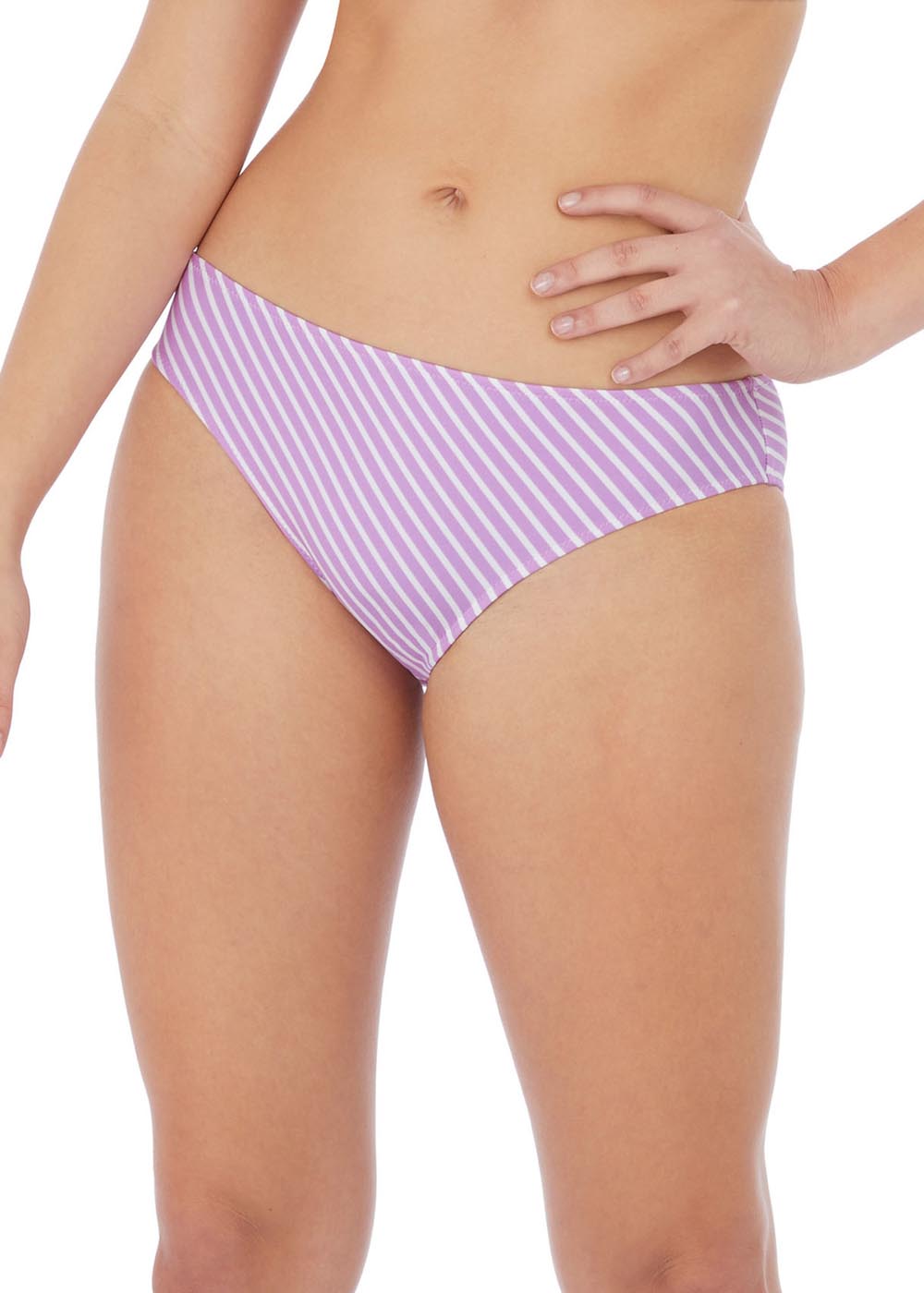 Slip Maillots de Bain Freya  Cassis