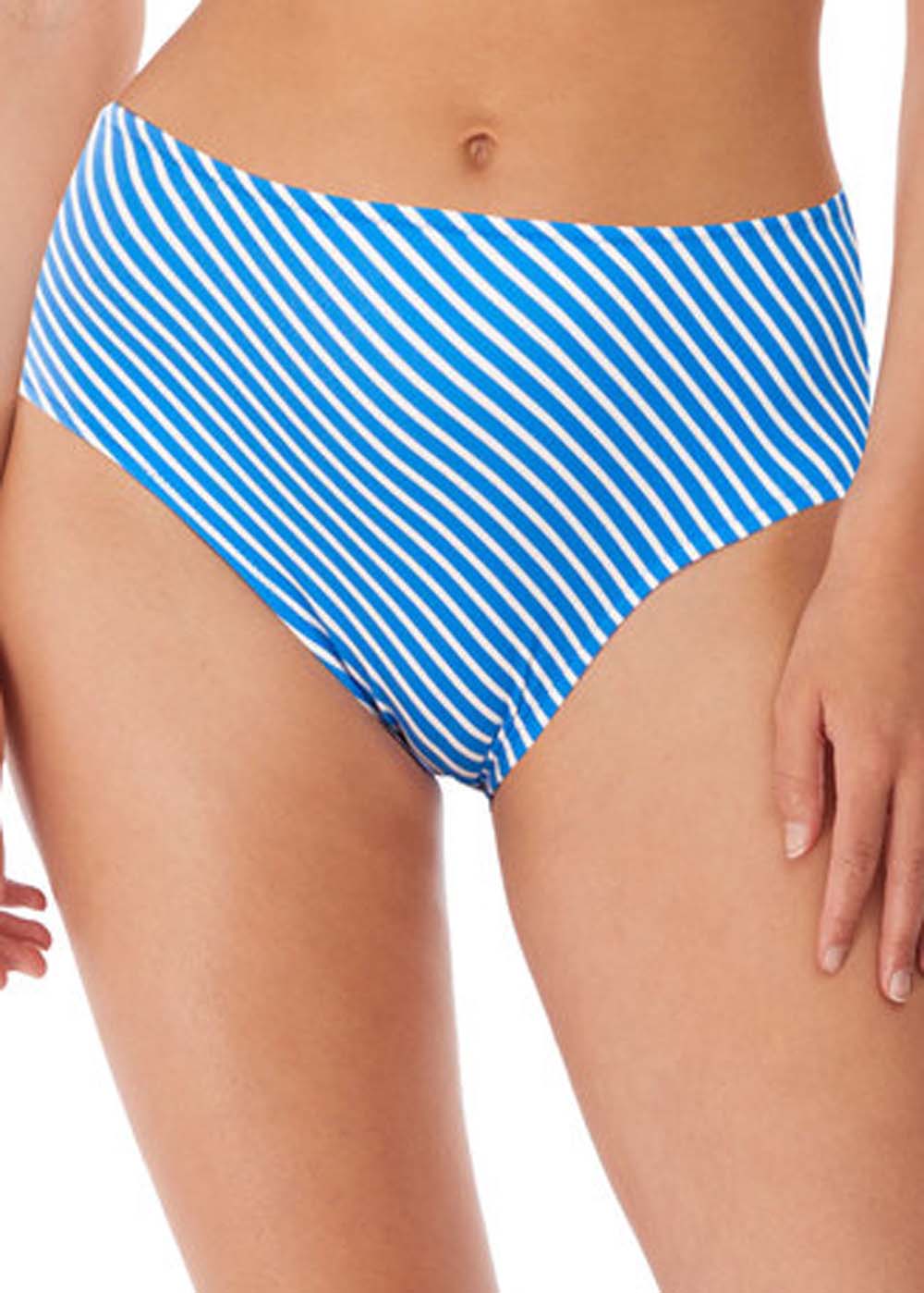 Slip Taille Haute Maillots de Bain Freya  Blue moon