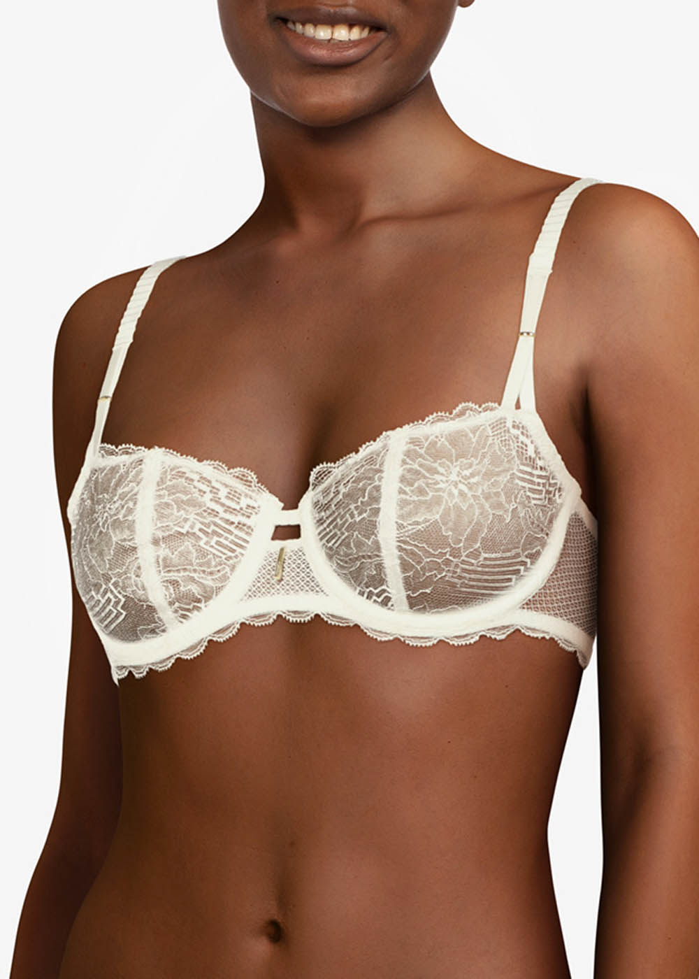 Soutien-gorge Corbeille Balconnet Chantelle Milk