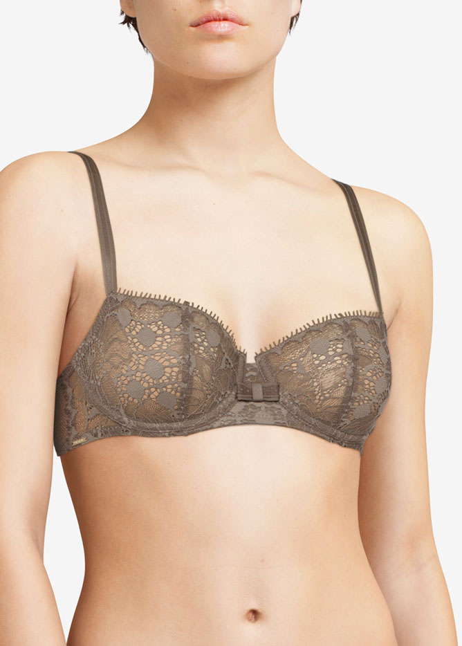 Soutien-gorge Corbeille Chantelle Terre Ombre Sauvage