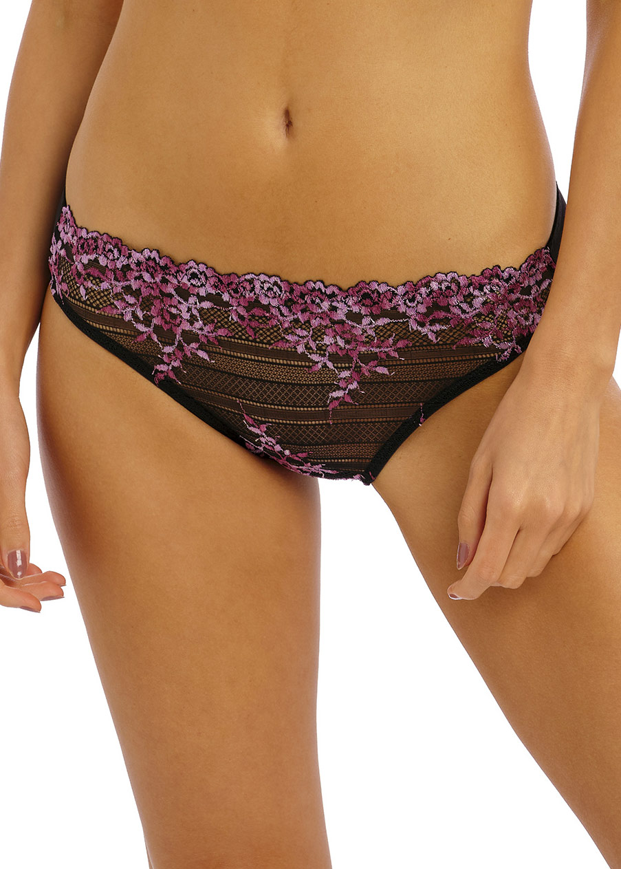 Slip Wacoal Black / Berry