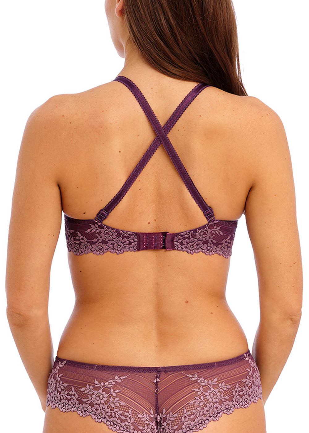 Soutien-gorge Plunge  Armatures Wacoal Italian Plum/ Valerian