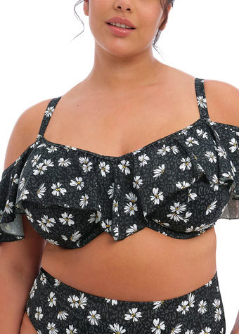 Soutien-gorge  Armatures Maillots de Bain Elomi  Black Daisy