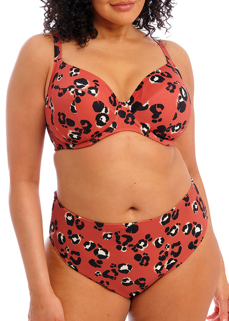 Haut de bikini plunge  armatures Maillots de Bain Elomi  Terracotta