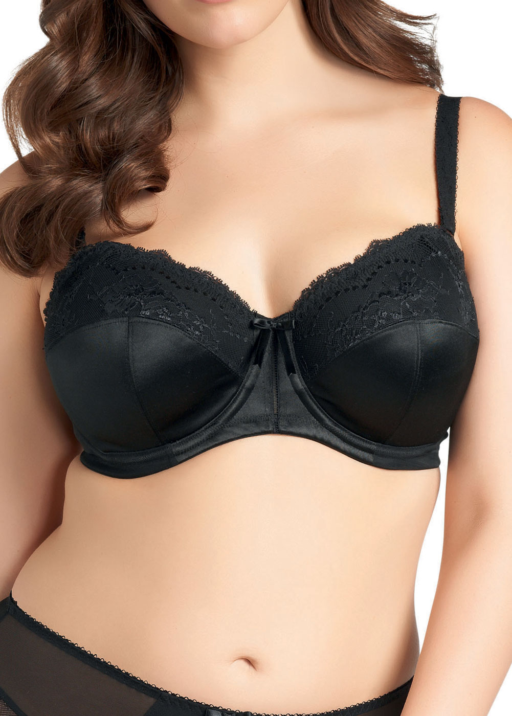 Soutien-gorge Bandeau  Armatures Elomi Black