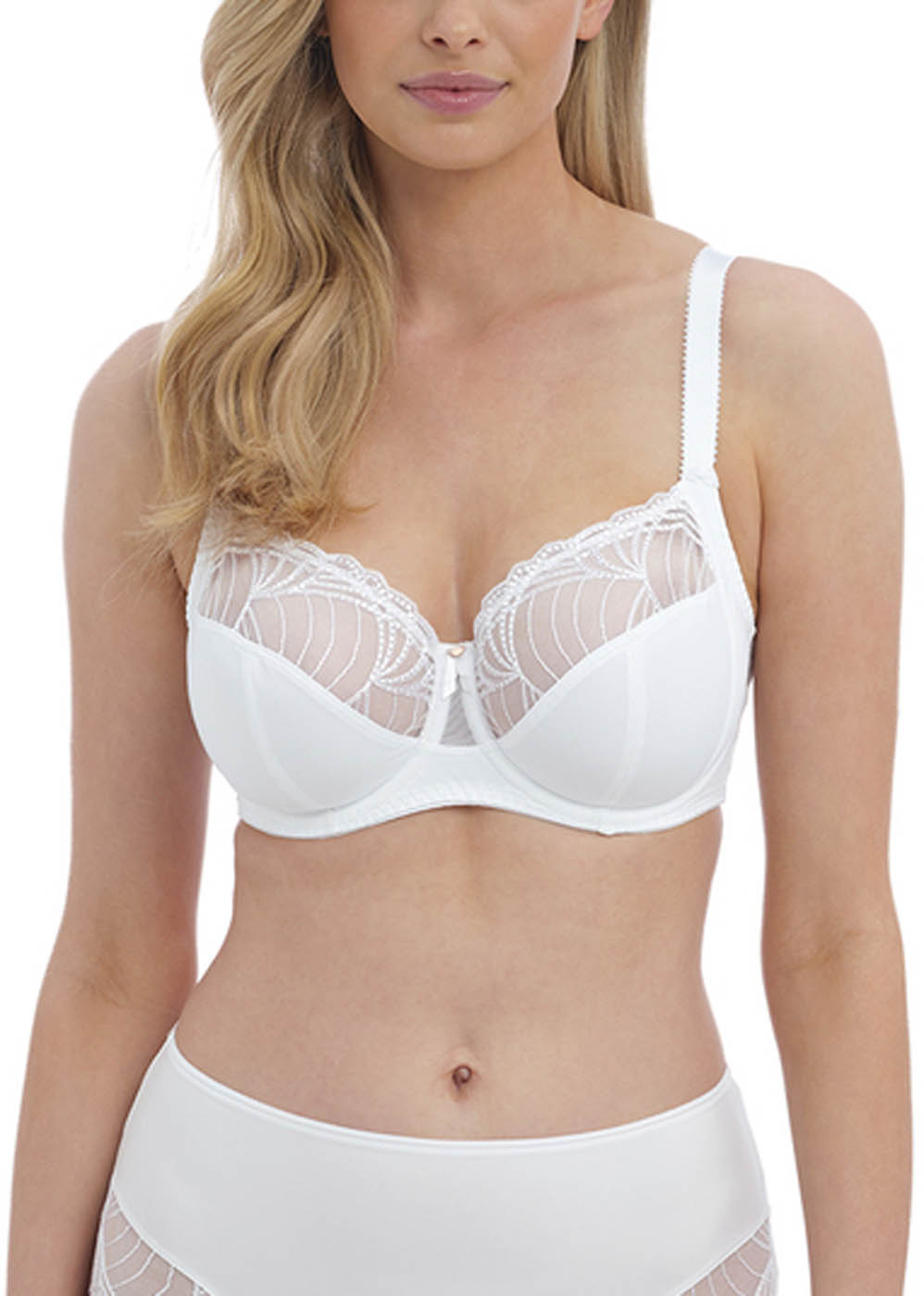 Soutien-gorge Renfort Latral avec Armatures Fantasie White