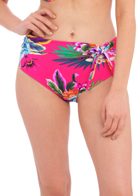 Slip Taille Haute Maillots de Bain Fantasie  Orchid