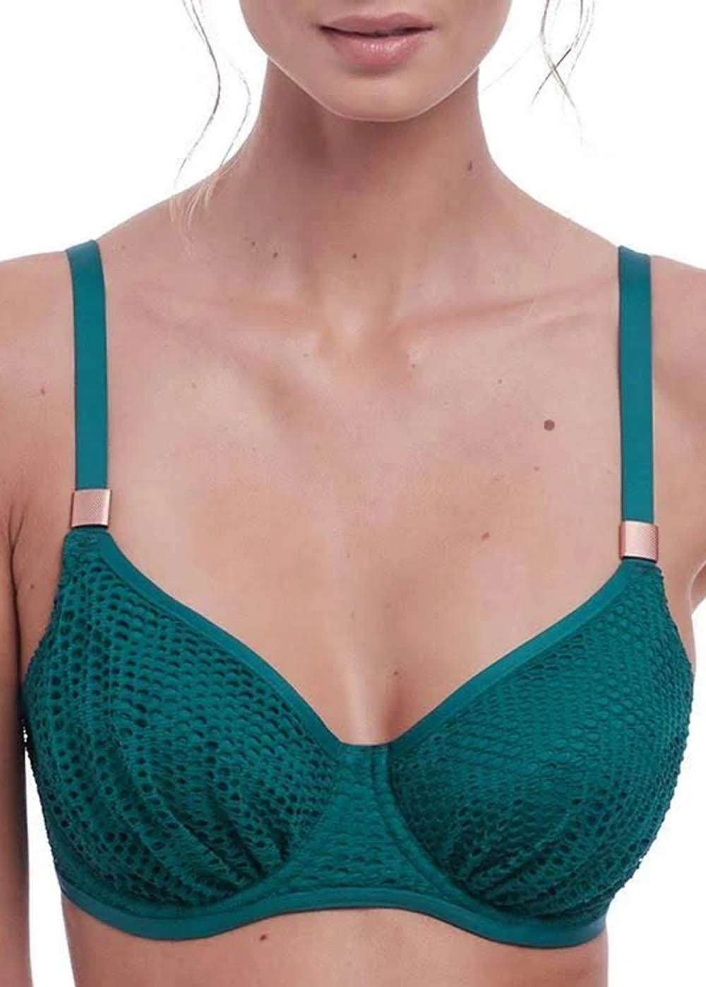 Soutien-gorge Pliss Maillots de Bain Fantasie  Vert