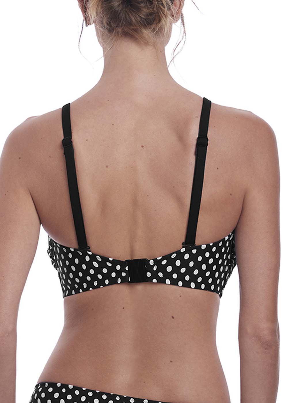 Soutien-gorge Bandeau  Armatures Maillots de Bain Fantasie  Black and White