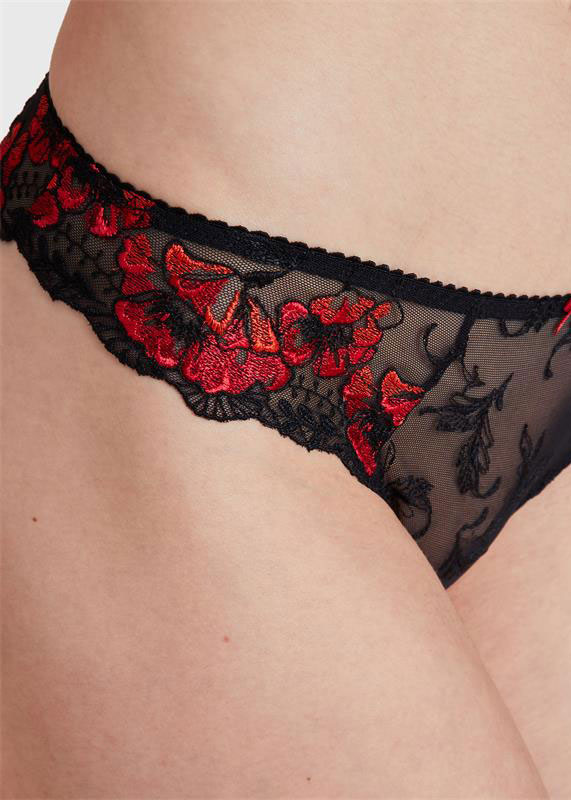 Slip Italien Aubade Rouge Prodigieux