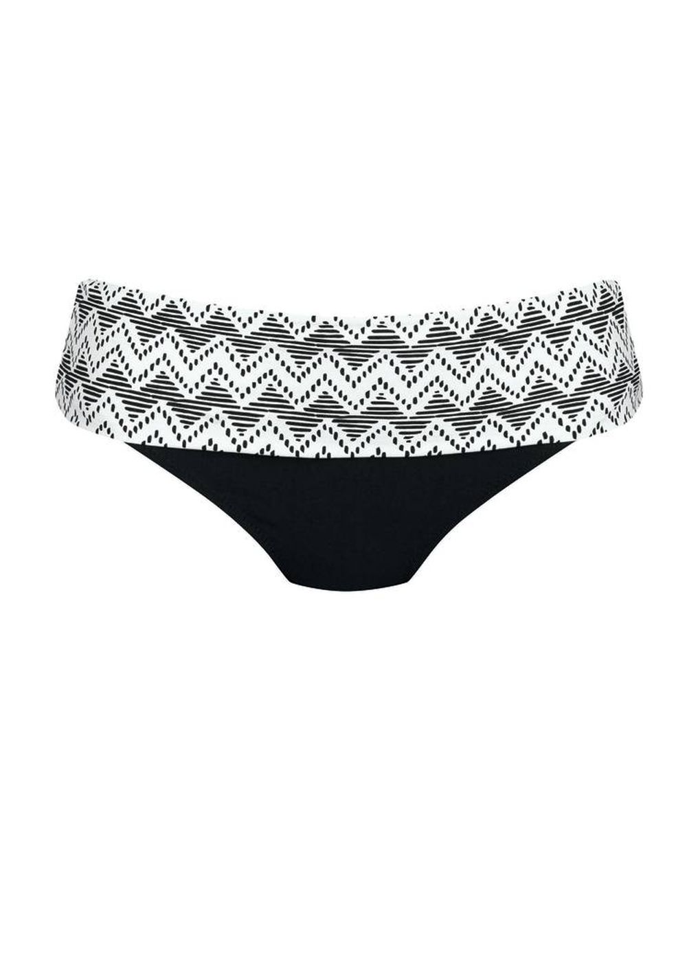 Slip  Revers Maillots de Bain Rosa Faia Anita Noir Blanc