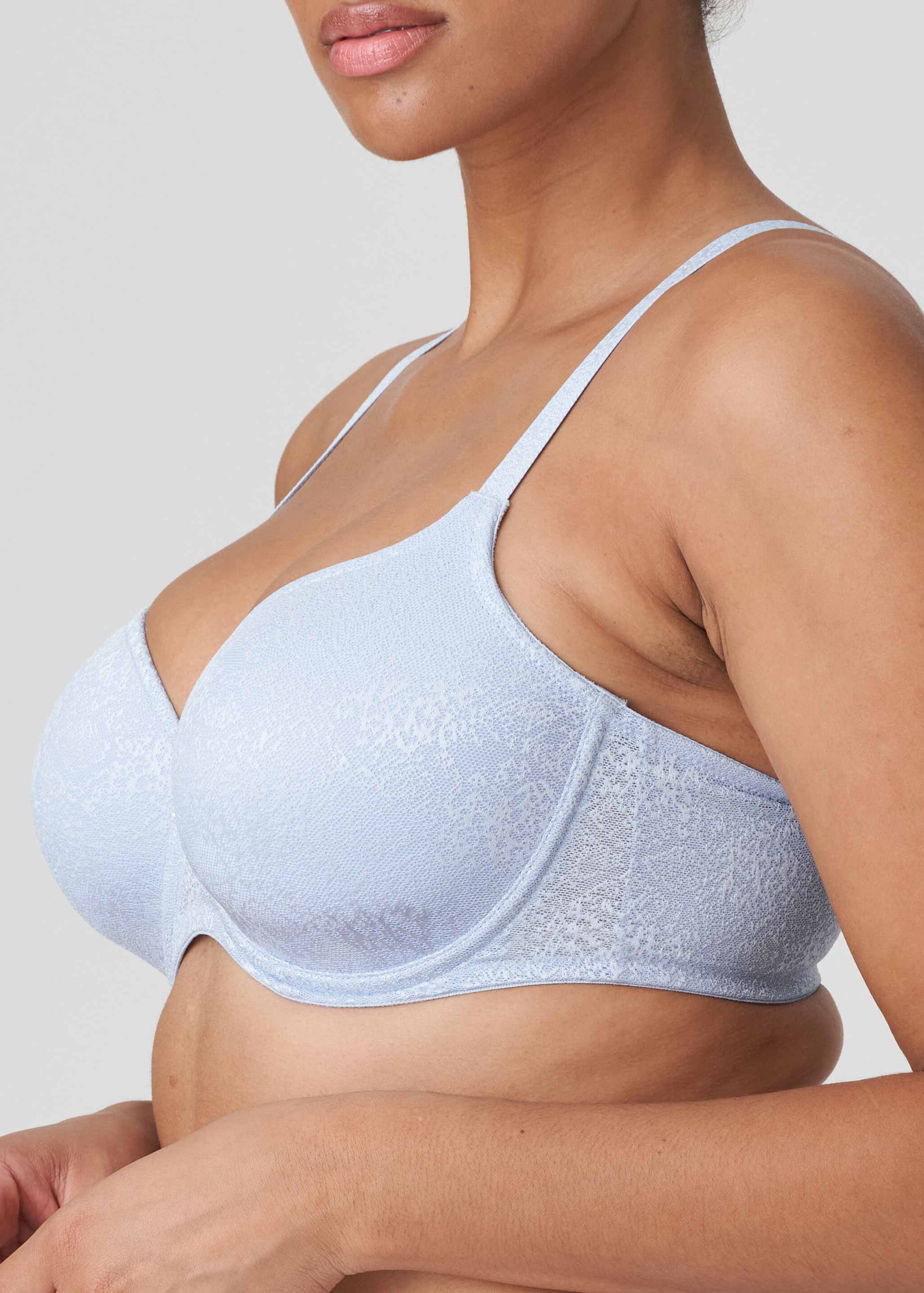 Soutien-gorge Rembourr Forme Coeur  Armatures Twist de Prima Donna Pale Blue