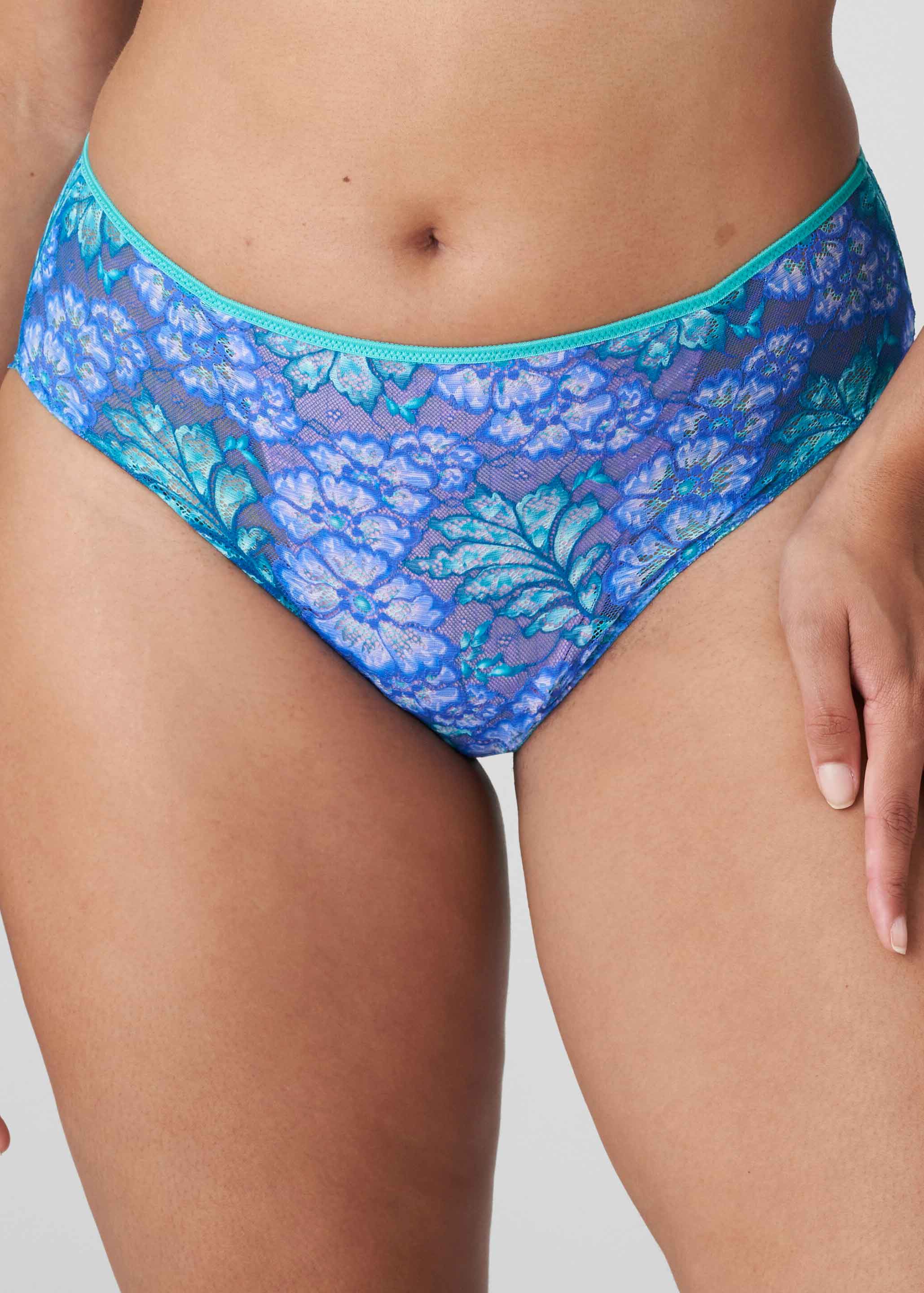 Slip Taille Haute Twist de Prima Donna Mermaid Blue