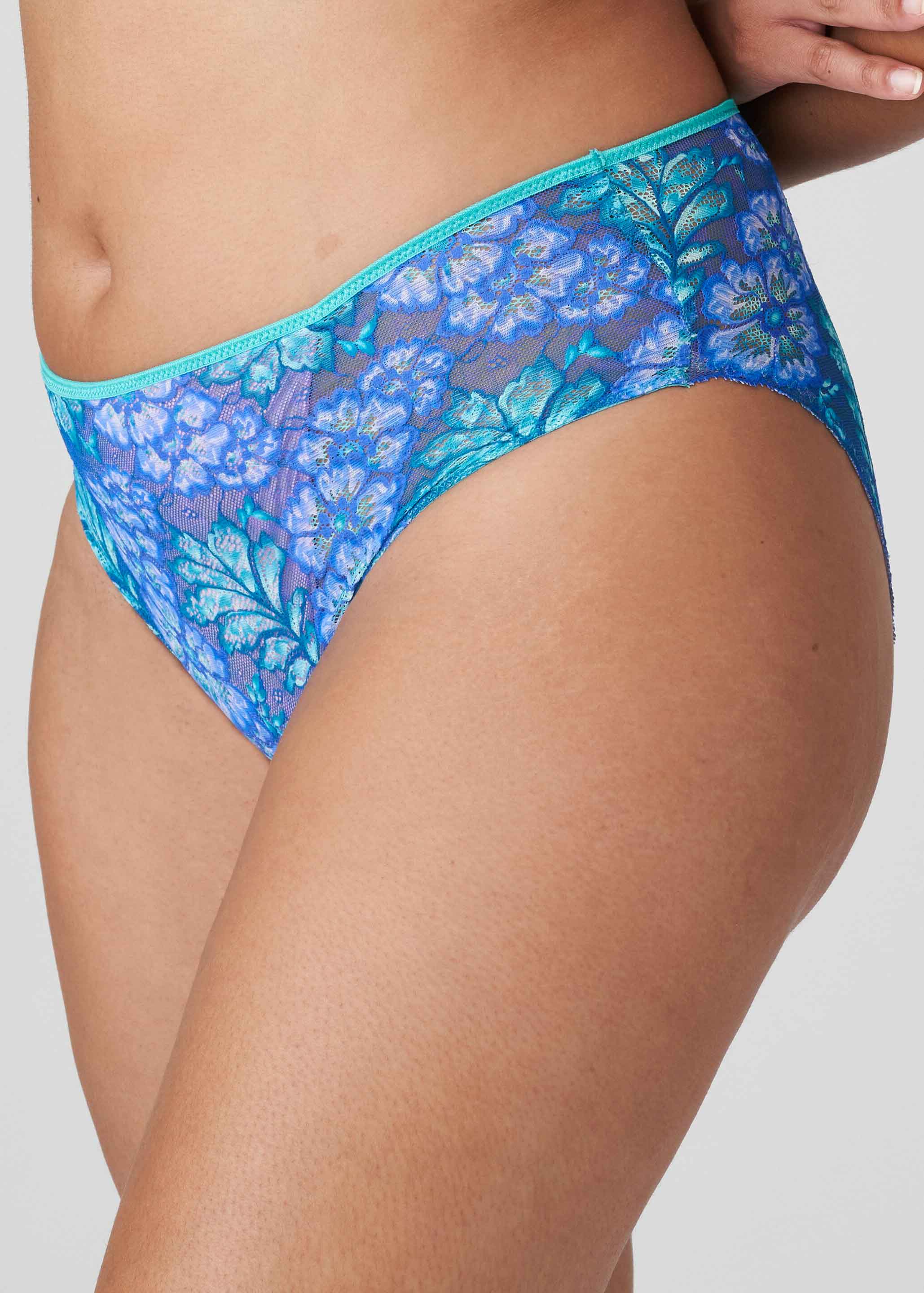 Slip Taille Haute Twist de Prima Donna Mermaid Blue