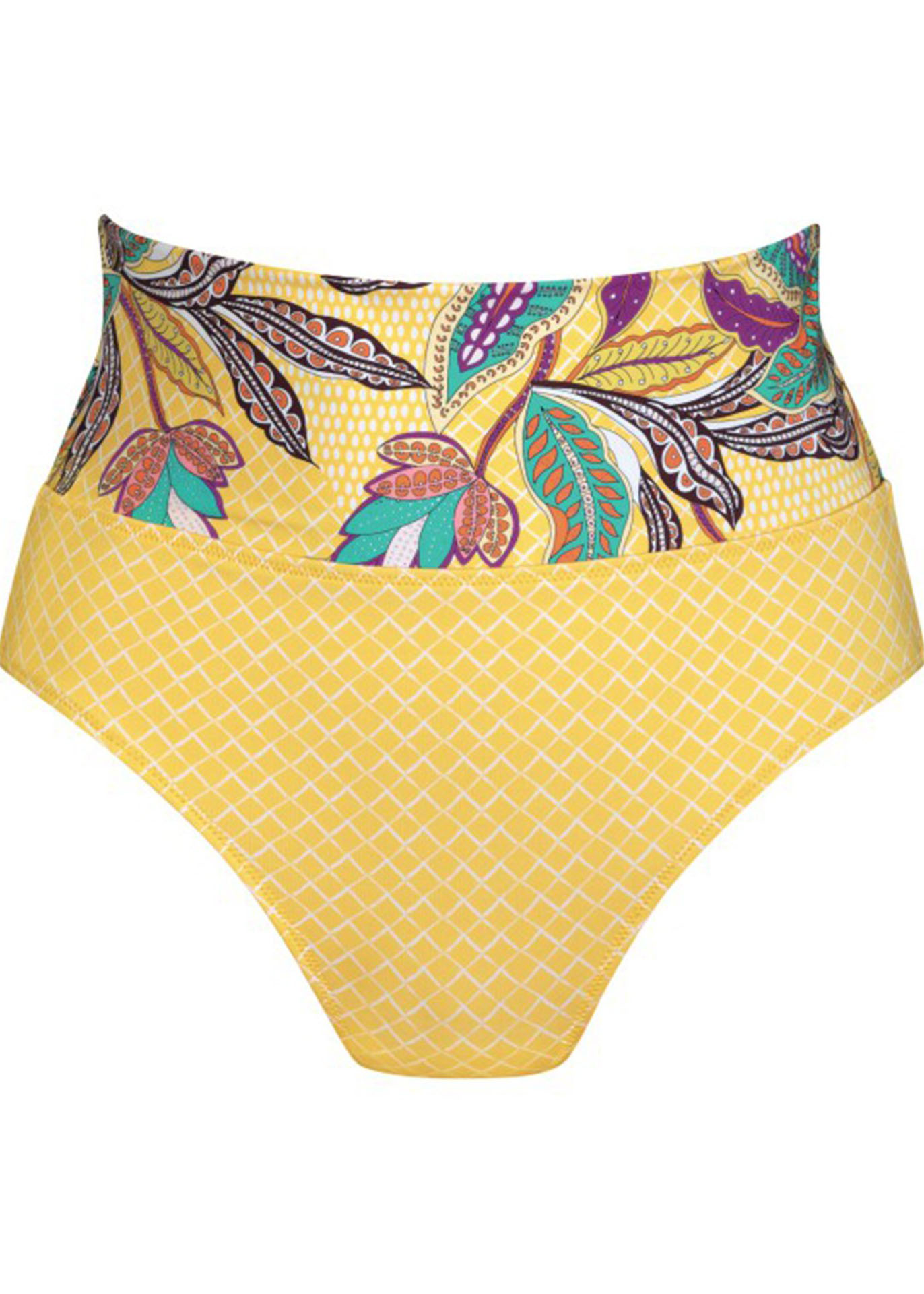 Slip  Taille Haute Maillots de Bain Rosa Faia Anita Mandarine