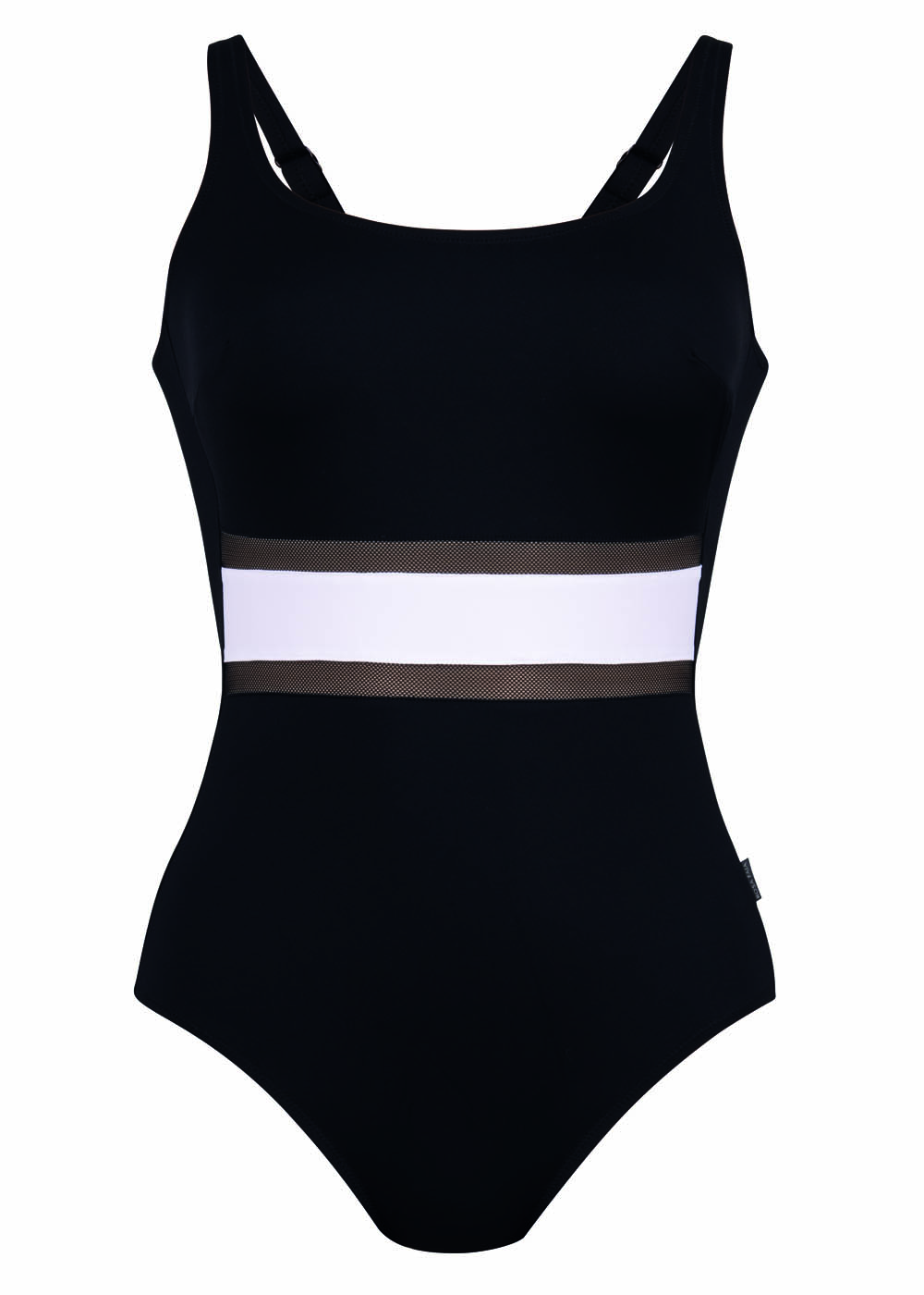 Maillot de Bain 1 Pice Maillots de Bain Rosa Faia Anita Noir