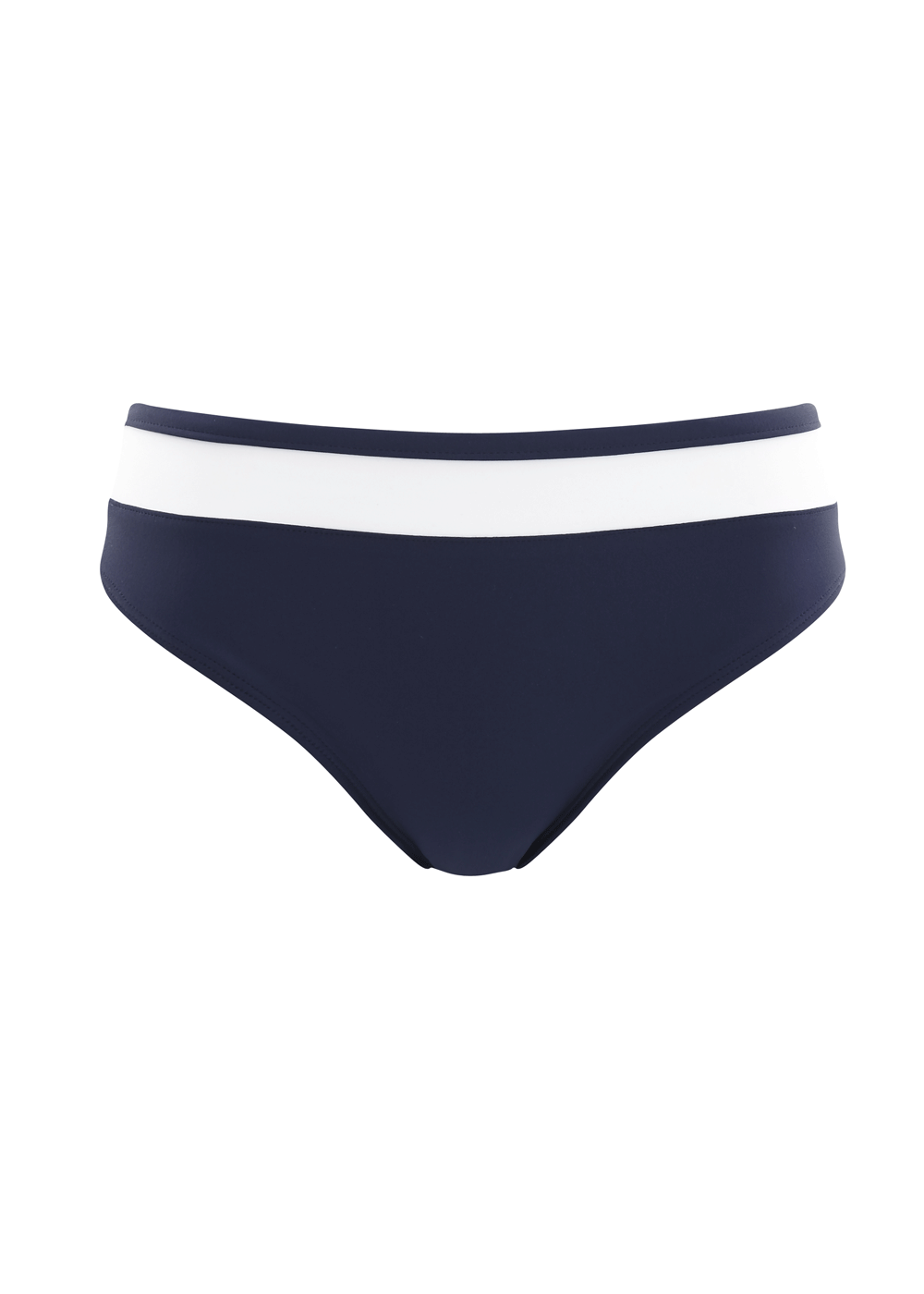 Culotte Maillots de Bain Panache Bleu Marine Blanc