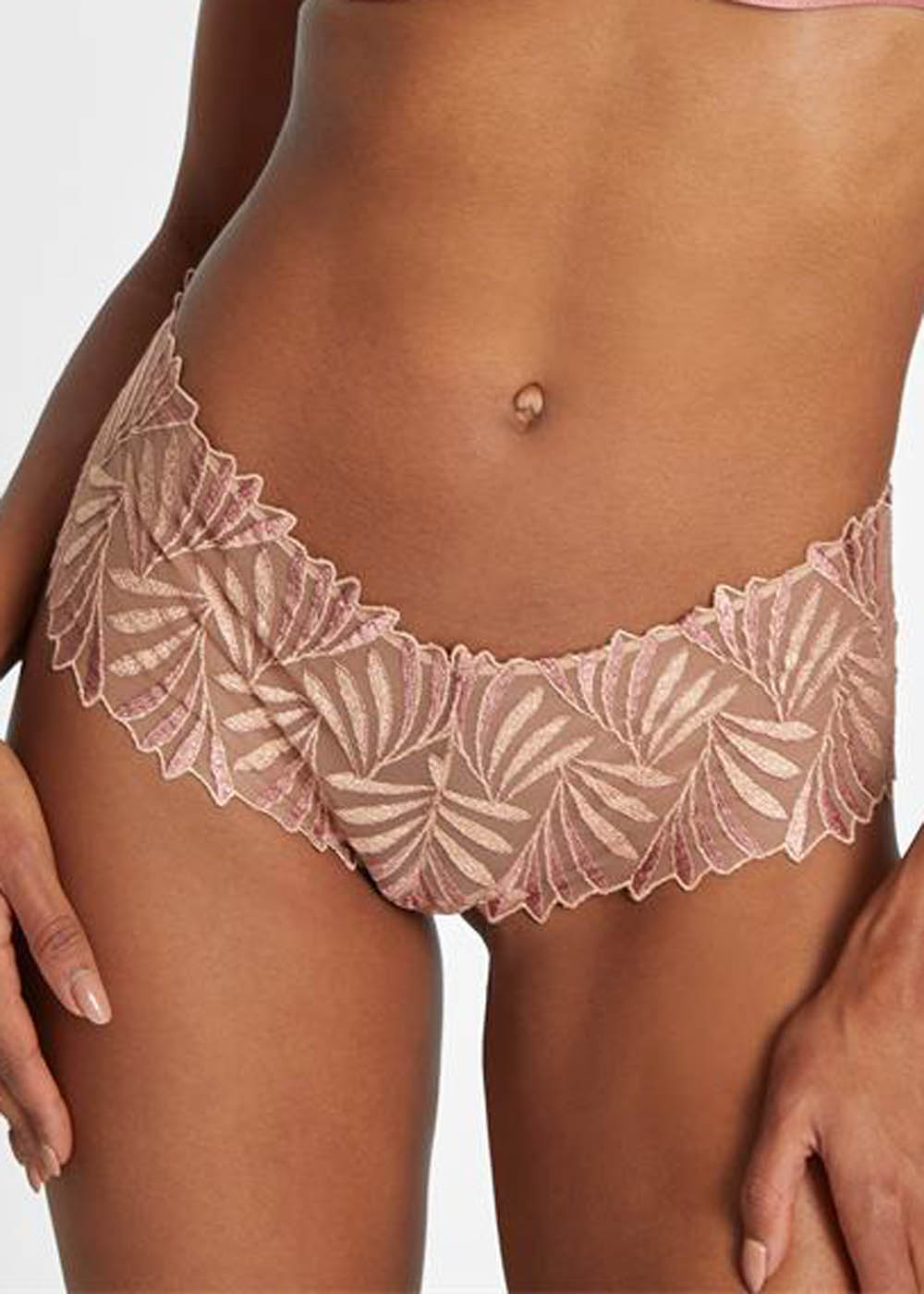 Shorty St-Tropez Aubade Silk Rose