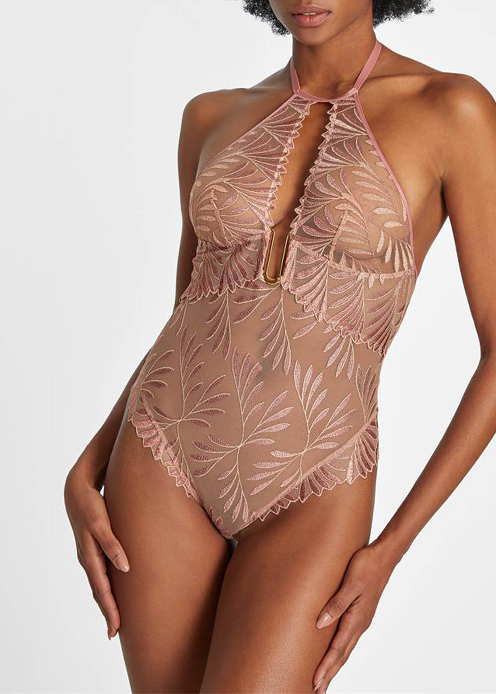 Body Sans Armatures Aubade Silk Rose