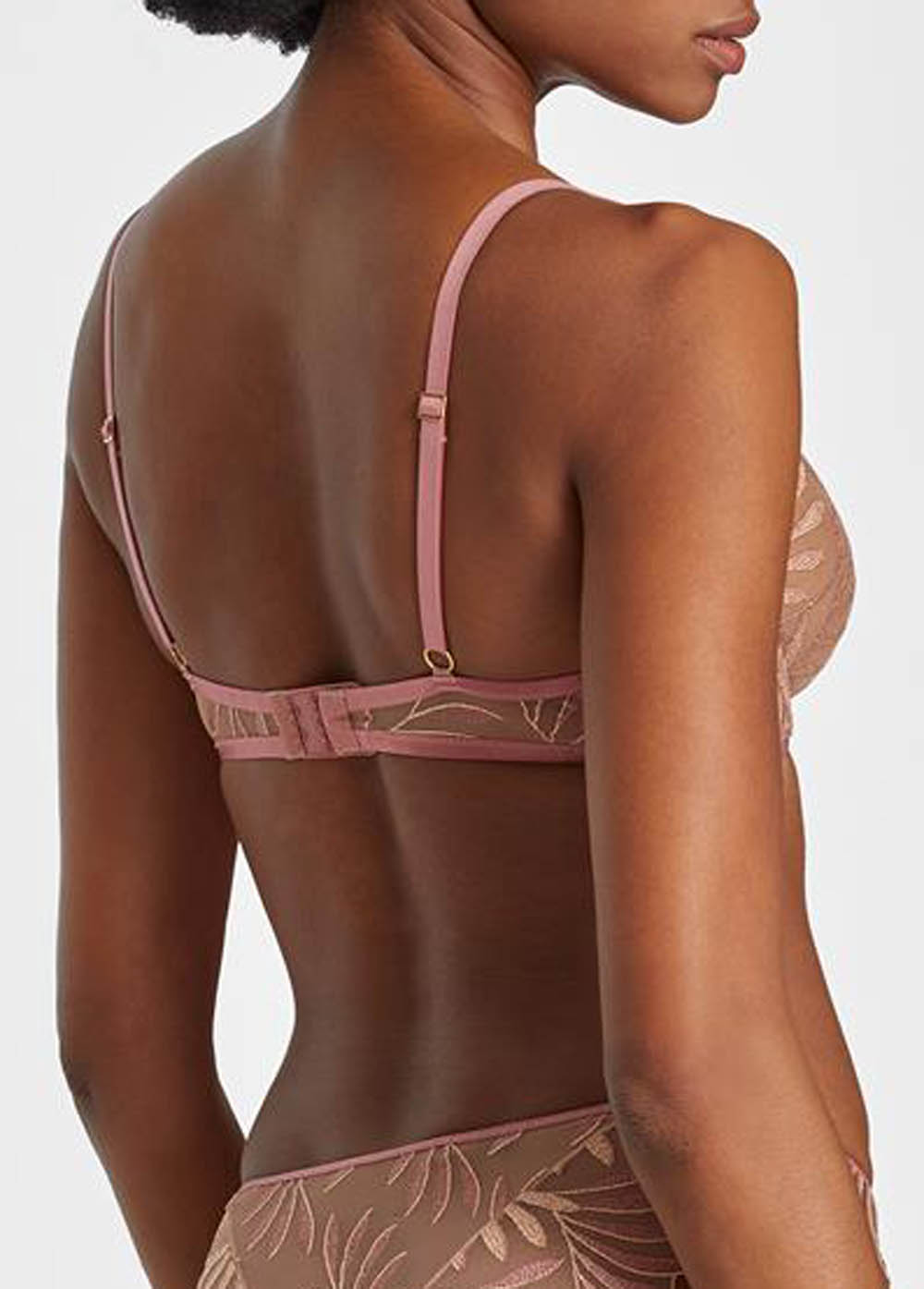 Soutien-gorge Triangle avec Armatures Aubade Silk Rose