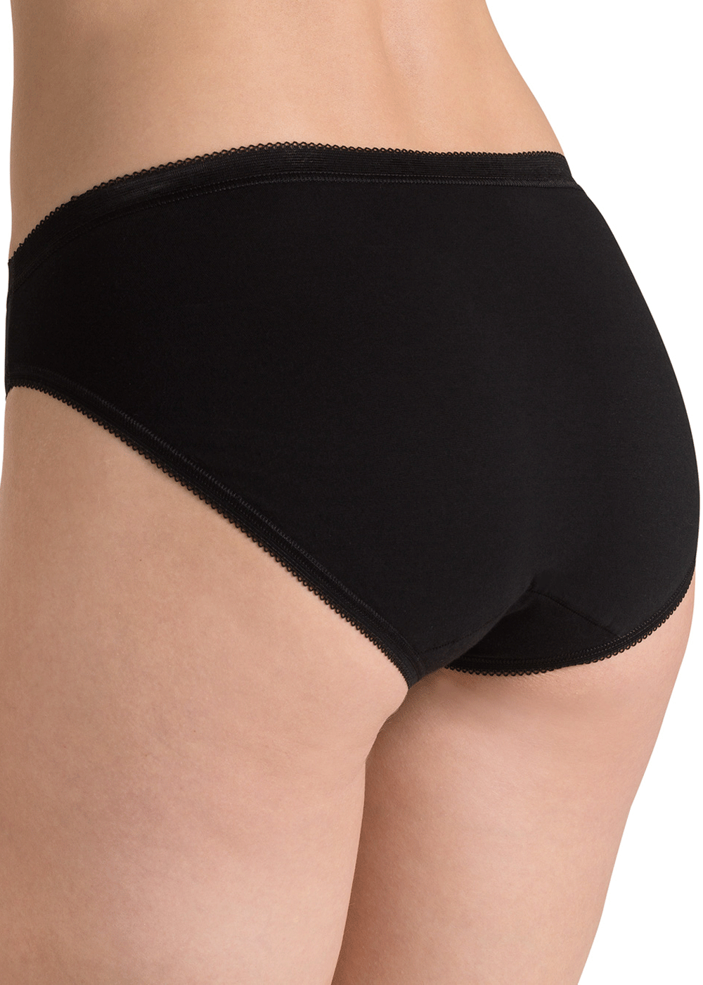 Lot de 4 slips Tai Noir Sloggi Noir