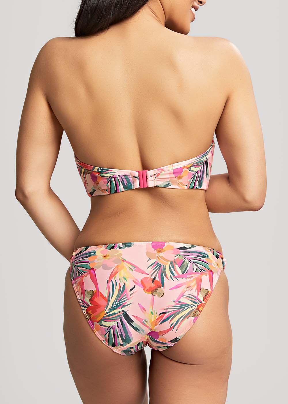 Slip de Bain Brsilien Maillots de Bain Panache Pink Tropical